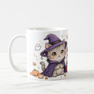 Halloween Pets Mug, Cat Dog Coffee Mug