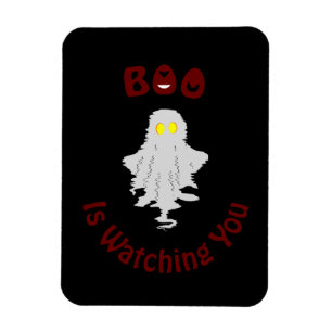 Halloween Photo Magnet Boo Is Watching You