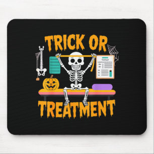 Halloween Physical Therapy Therapist Pt Trick Or T Mouse Pad