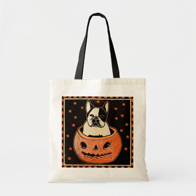 Halloween Pied Tote Bag (Front)