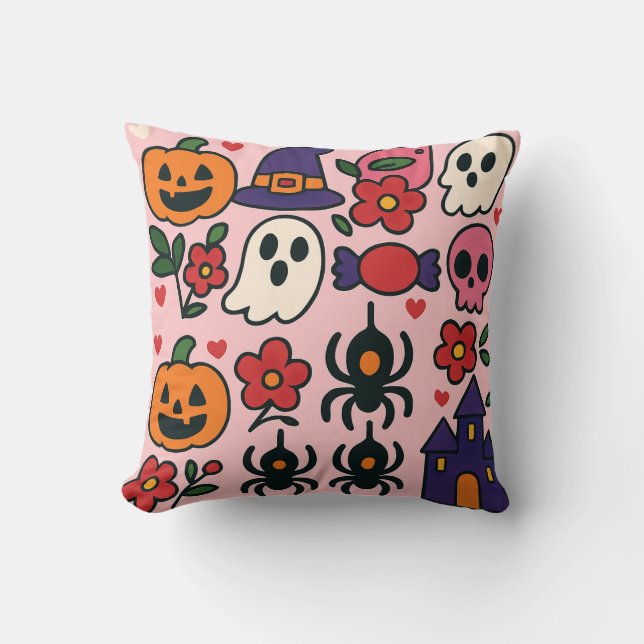 halloween pillow cushion (Front)