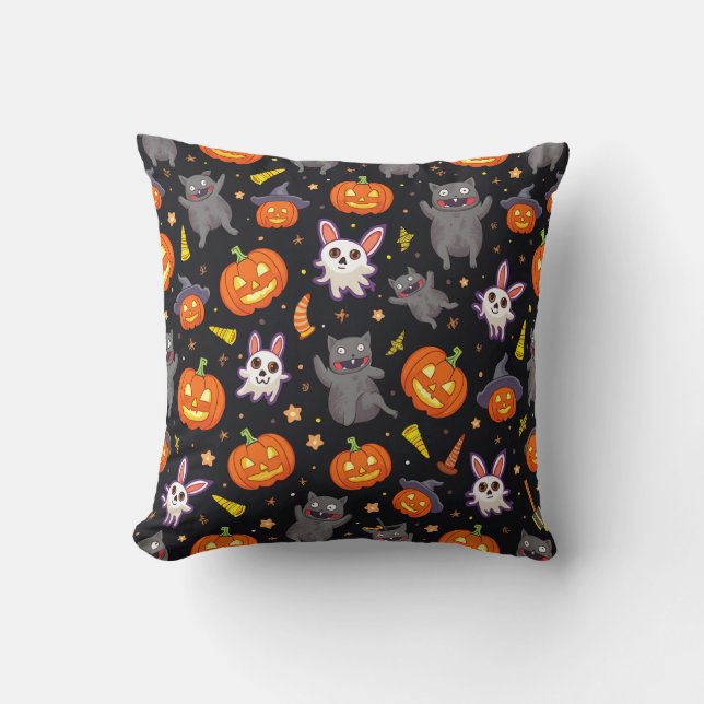 halloween pillow cushion (Front)