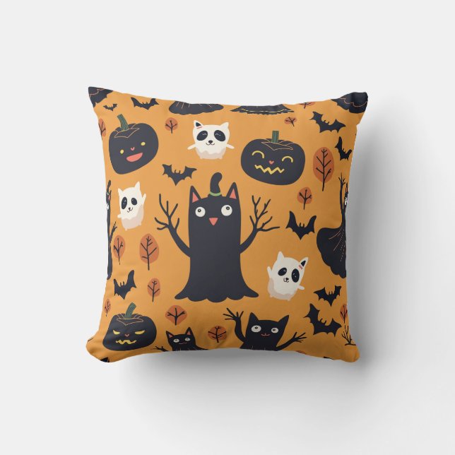 Halloween pillow cushion (Front)