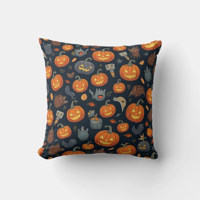 Halloween pillow cushion (Front)