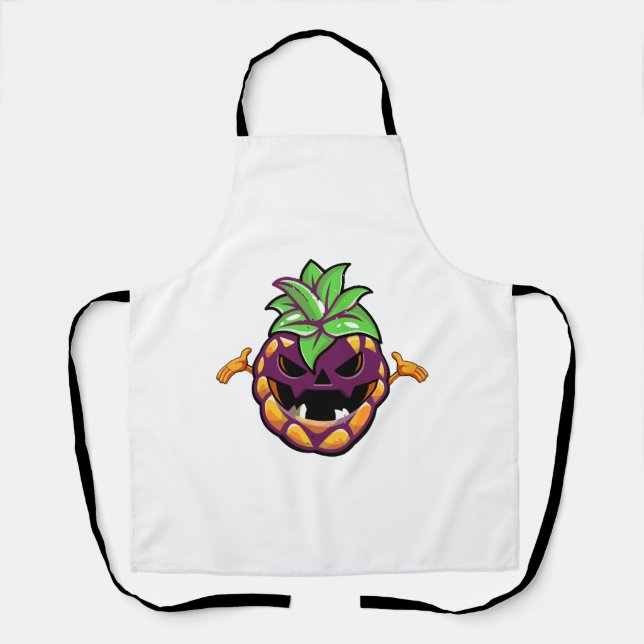 Halloween Pineapple    Apron (Front)