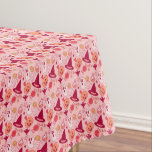 Halloween Pink Cute Not Scary Ghost Witch Party Tablecloth<br><div class="desc">Halloween Pink Cute Not Scary Ghost Witch Party Tablecloth</div>