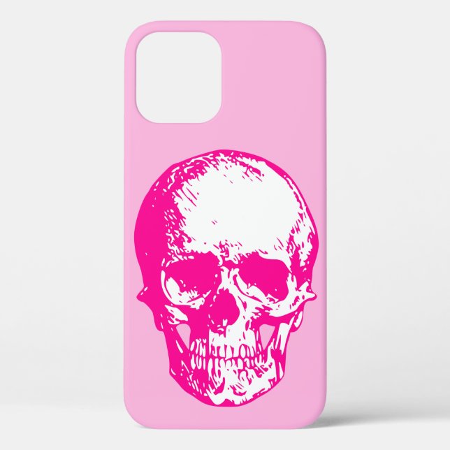 halloween pink skull gothic Case-Mate iPhone case (Back)