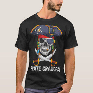 Halloween Pirate Grandpa T-Shirt