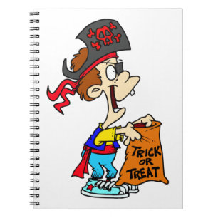 Halloween Pirate   Notebook