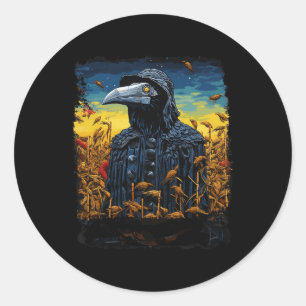 Halloween Plague Doctor Halloween Costume Classic Round Sticker