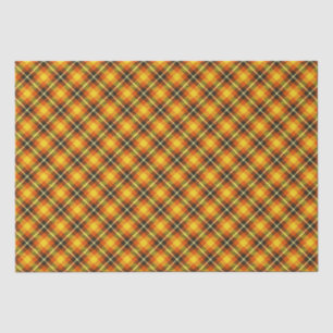 Halloween Plaid Tissue Paper