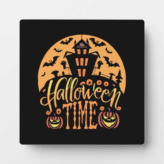 Halloween Plaque (Front)