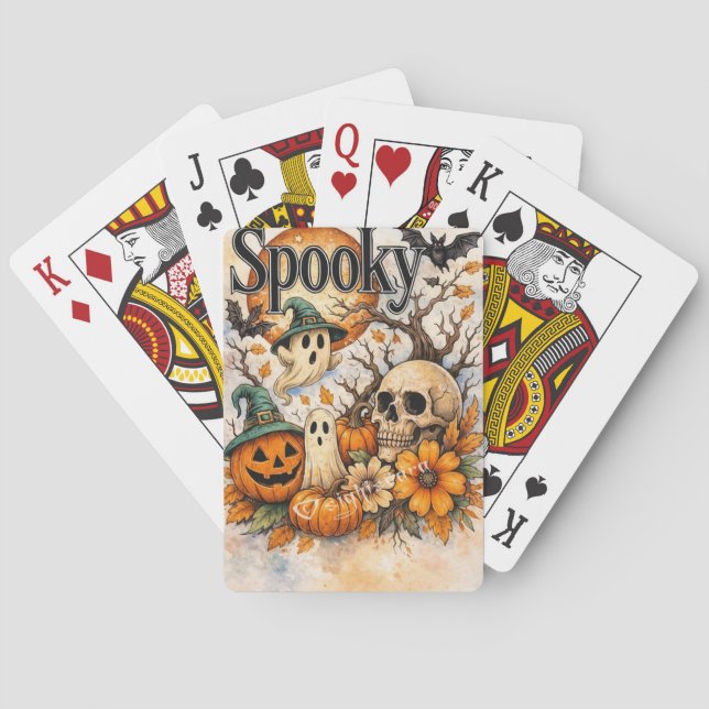 Halloween Playing Cards (Back)