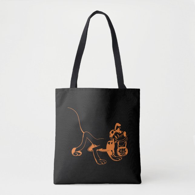 Halloween Pluto Pirate Funny Halloween Tote Bag (Front)