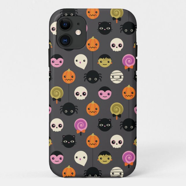 Halloween Polka Dots Pattern Case-Mate iPhone Case (Back)