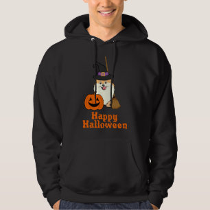 Halloween Pomeranian Pumpkin Hoodie