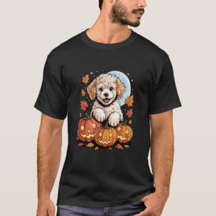 Halloween Poodle Pumpkin Poodles T-Shirt