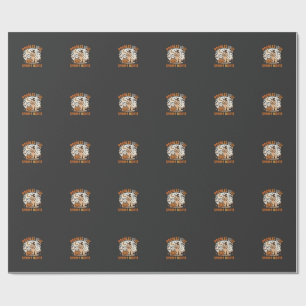 Halloween Poodle Spooky Season Wrapping Paper