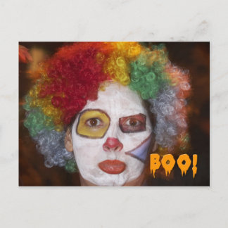 Halloween portrait postcard 3