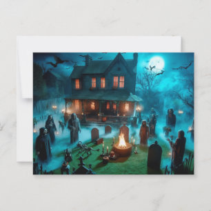 Halloween Post Card, Paper: Matte, Postcard