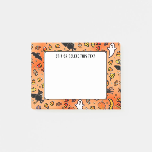 Halloween Post-it Notes (Front)