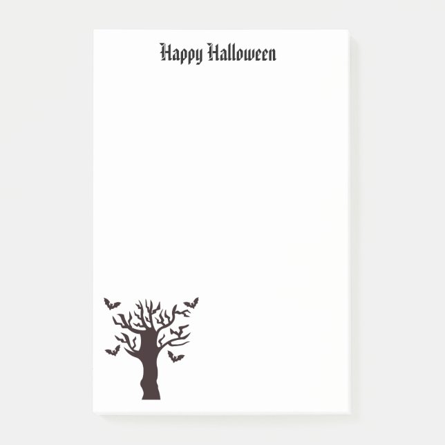 Halloween Post Notes (Front)