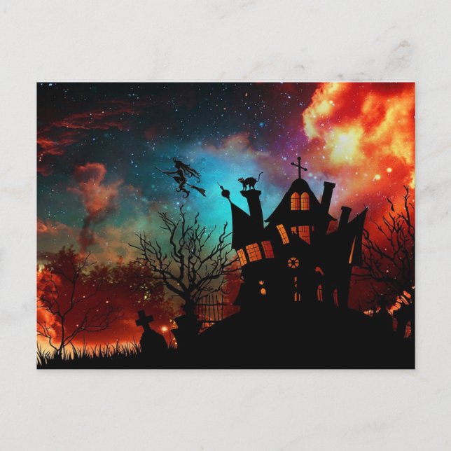 Halloween Postcard (Front)