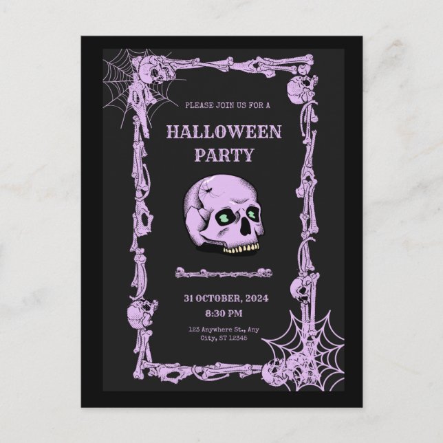 Halloween Postcard (Front)