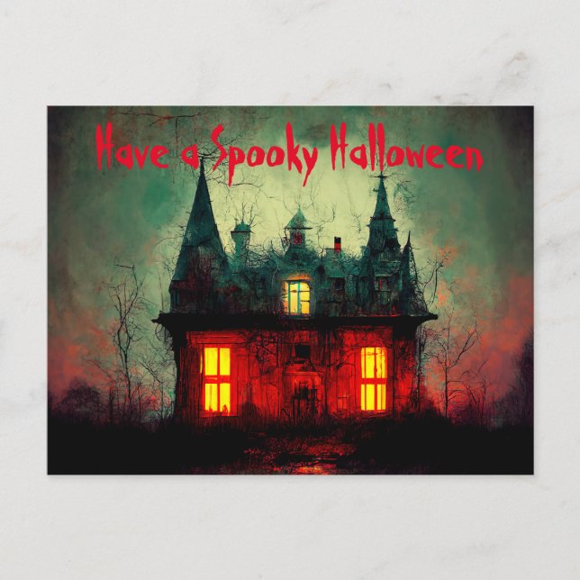  Halloween Postcard (Front)