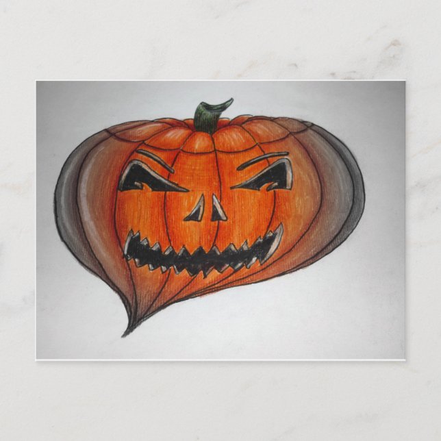 Halloween Postcard (Front)