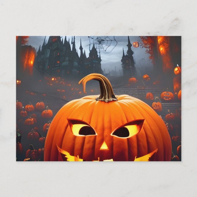 Halloween Postcard (Front)