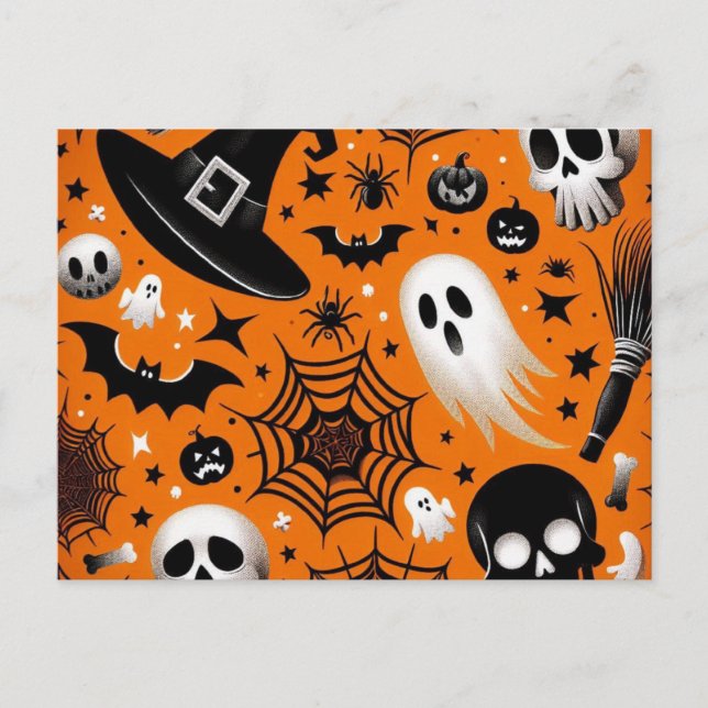Halloween Postcard (Front)