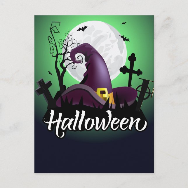 Halloween Postcard (Front)