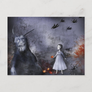 Halloween postcard