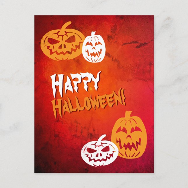 Halloween postcard (Front)