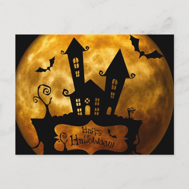 Halloween Postcard (Front)