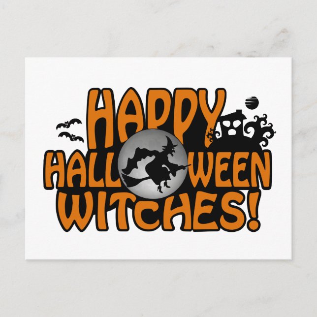 Halloween postcard (Front)