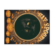 Halloween postcard. Stay spooky!