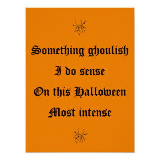 Halloween poster