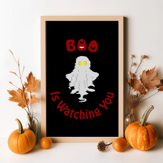 Halloween Poster | Boo Is Watching You (Creator Uploaded)