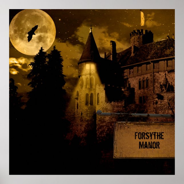 Halloween | Poster l | Haunted Castle (Front)