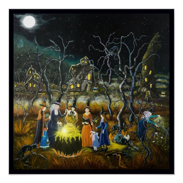 Halloween poster "The Lesson" (Front)