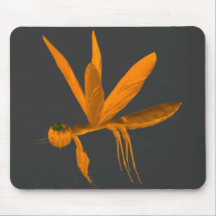Halloween Praying Mantis Mouse Pad