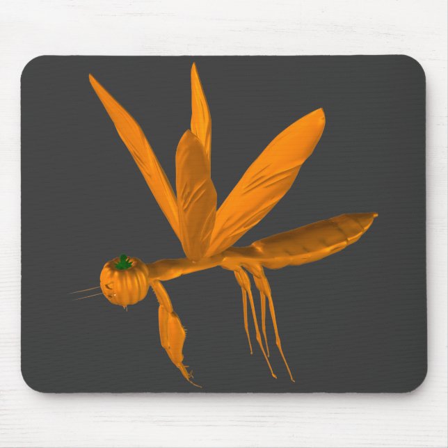 Halloween Praying Mantis Mouse Pad (Front)