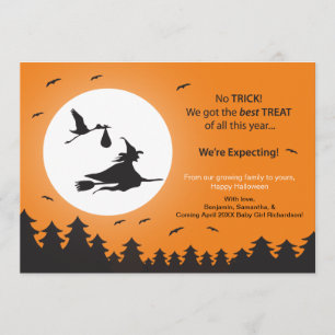 Halloween Pregnancy Announcement