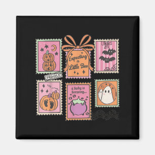 Halloween Pregnancy Announcement Funny Ghost Baby  Magnet
