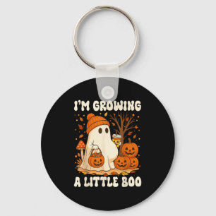 Halloween Pregnancy Announcement I'm Growing A Lit Key Ring