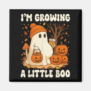 Halloween Pregnancy Announcement I'm Growing A Lit Magnet