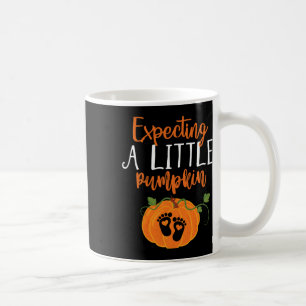 Halloween Pregnancy Mom To Be Expecting Little Pum Coffee Mug
