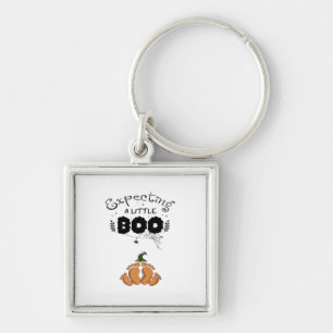 Halloween Pregnancy Mum To Be Expecting Little Boo Key Ring